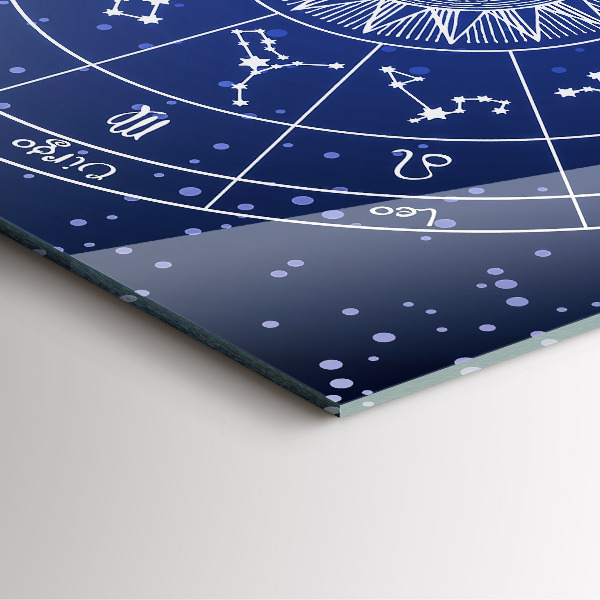 Zegar ścienny nowoczesny Gwiazdozbiory zodiaków