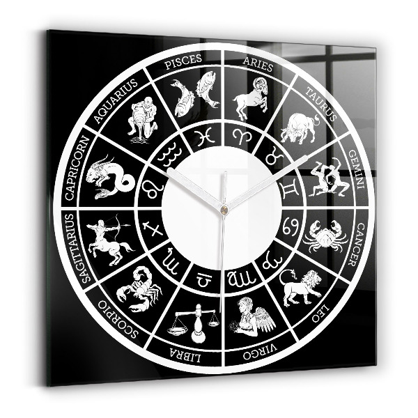 Zegar ścienny nowoczesny Zodiakalny