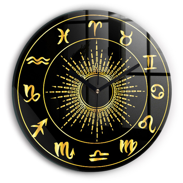 Zegar ścienny Znaki zodiaku