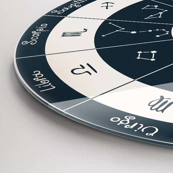 Zegar ścienny Gwiazdozbiory zodiaki