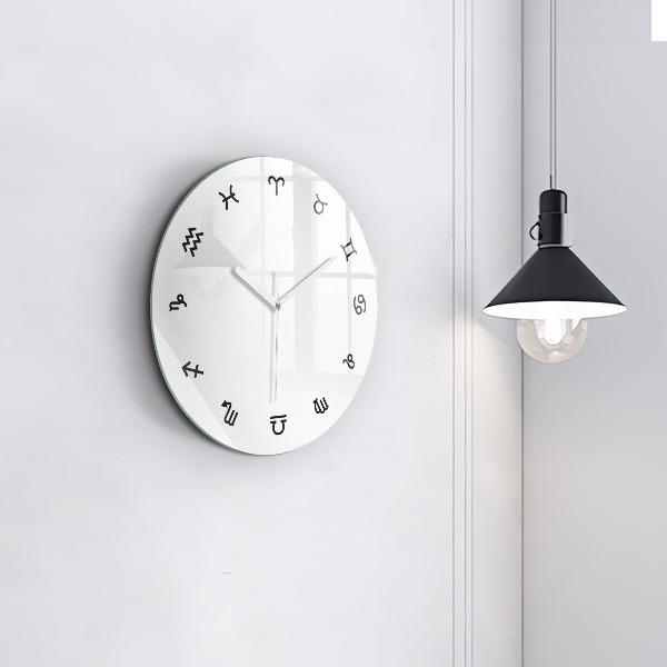 Zegar ścienny Minimalistyczne zodiaki