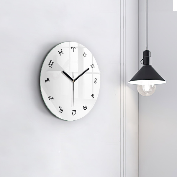 Zegar ścienny Minimalistyczne zodiaki